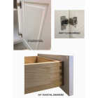 CraftMark Plymouth Shaker 15 In. W x 12 In. D x 30 In. H Ready To Assemble White Wall Kitchen Cabinet Image 2