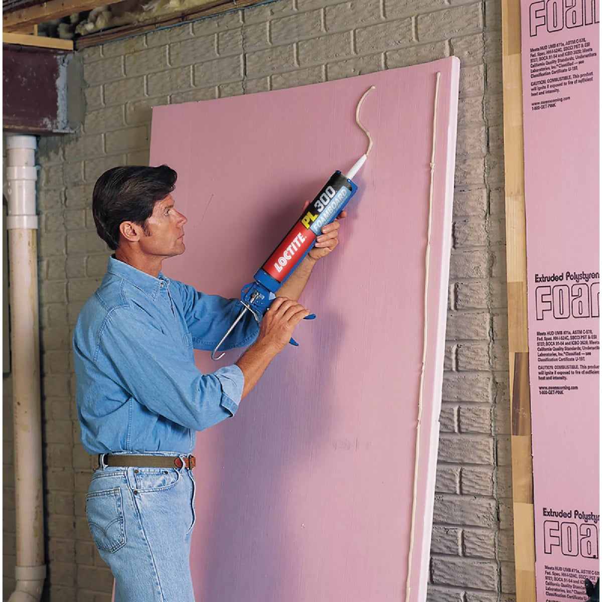 LOCTITE PL 300 28 Oz. Low VOC Foam Board Construction Adhesive Image 2