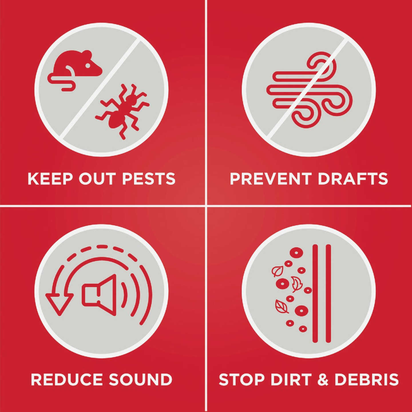 M-D Building Products 36 In. Gray Door Sweep Insert Image 2