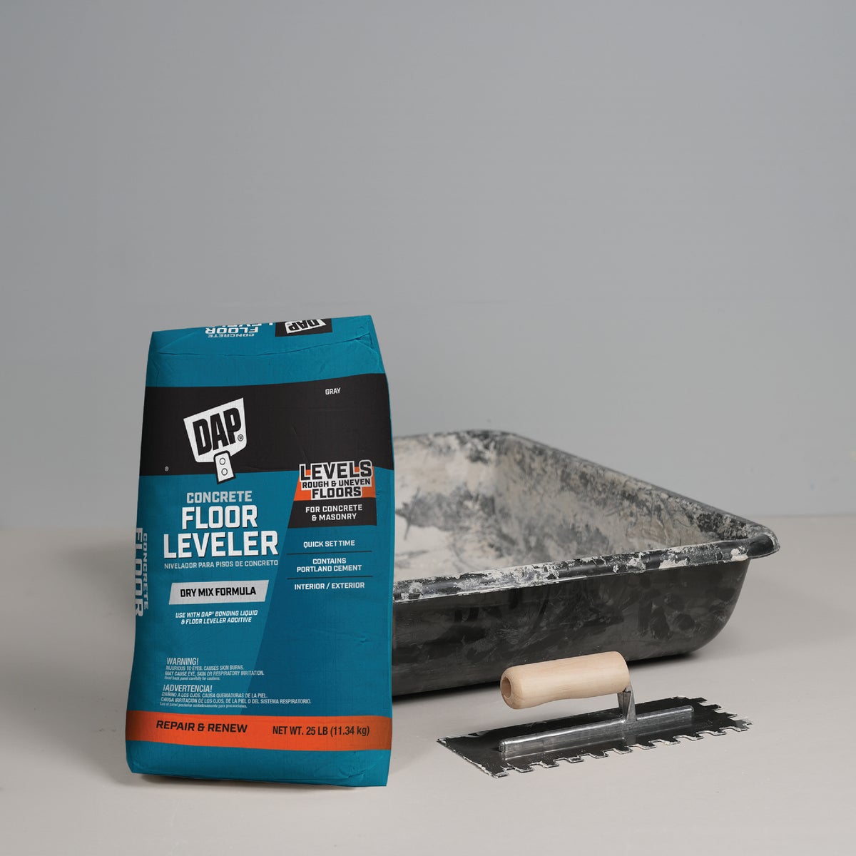 DAP 25 Lb. Concrete Floor Leveler, Gray Image 6