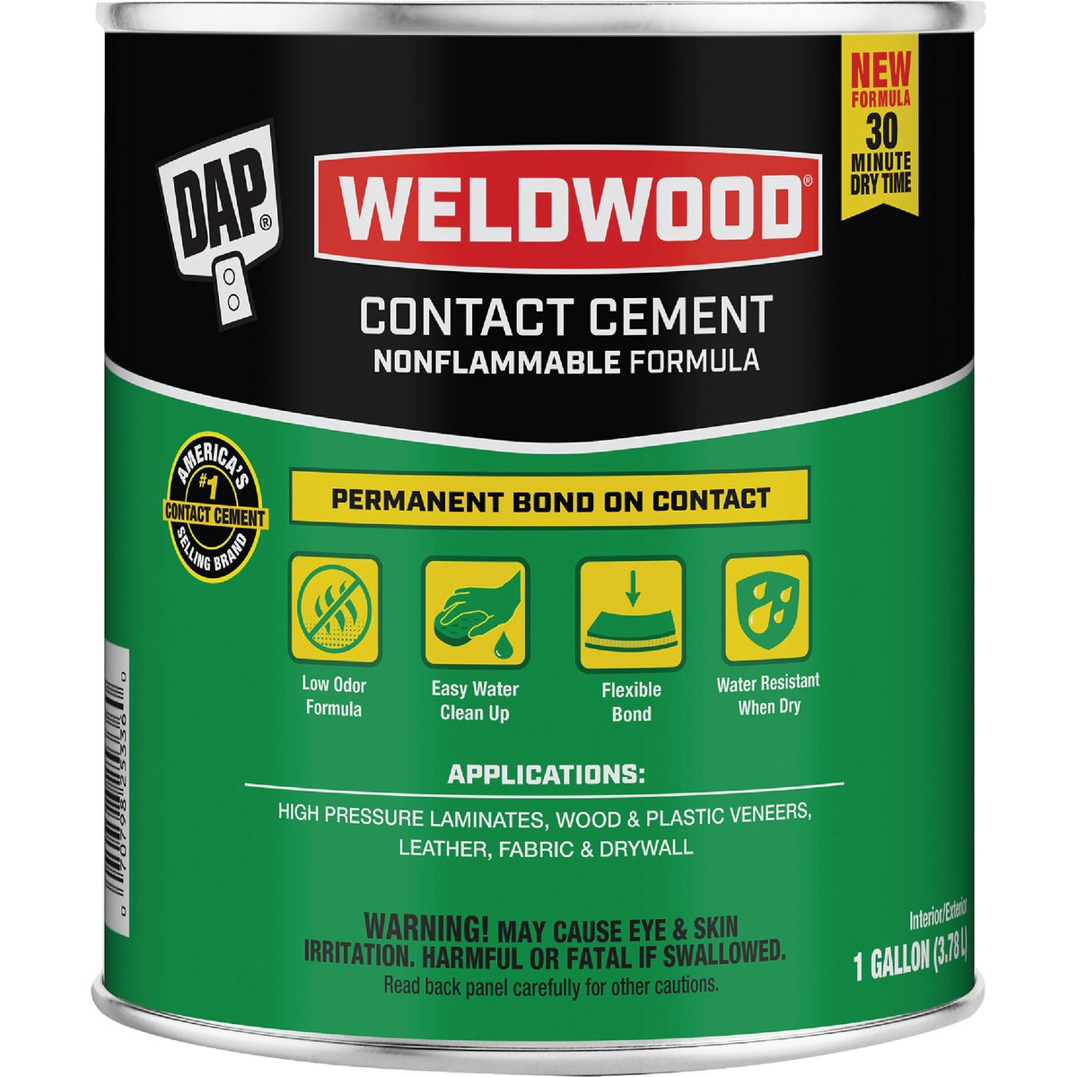 DAP Weldwood Gal. Nonflammable Contact Cement