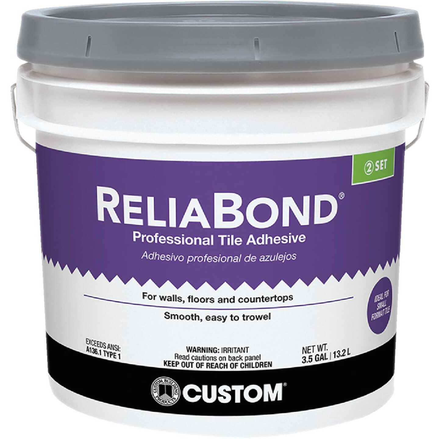 ReliaBond 3.5 Gal. Ceramic Tile Adhesive Image 1