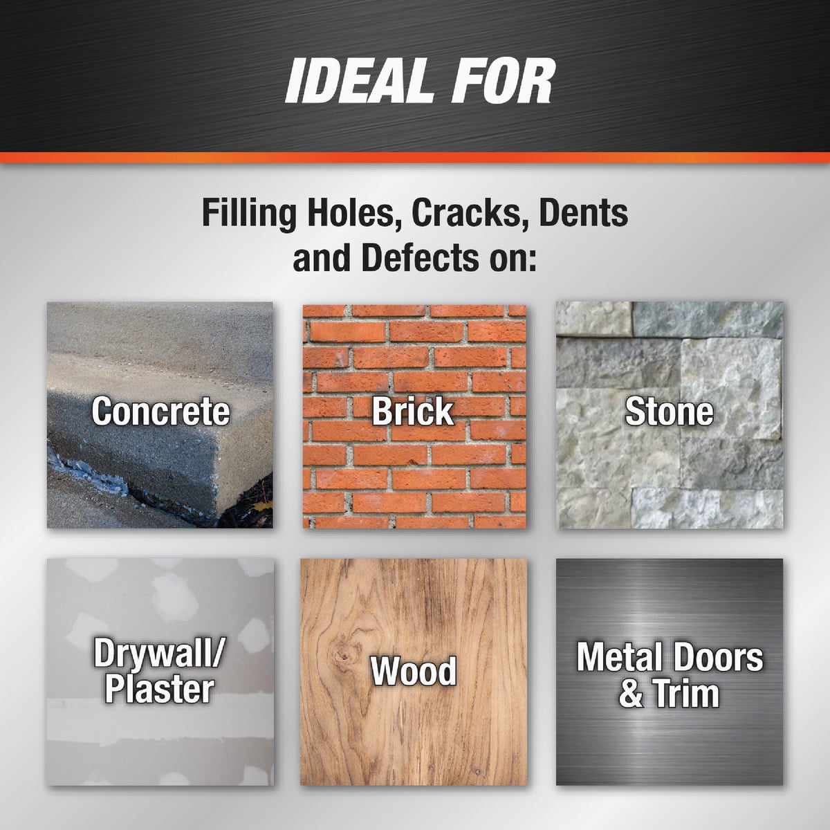 DAP 32 Oz. Phenopatch Concrete and Mortar Repair, Gray Image 4