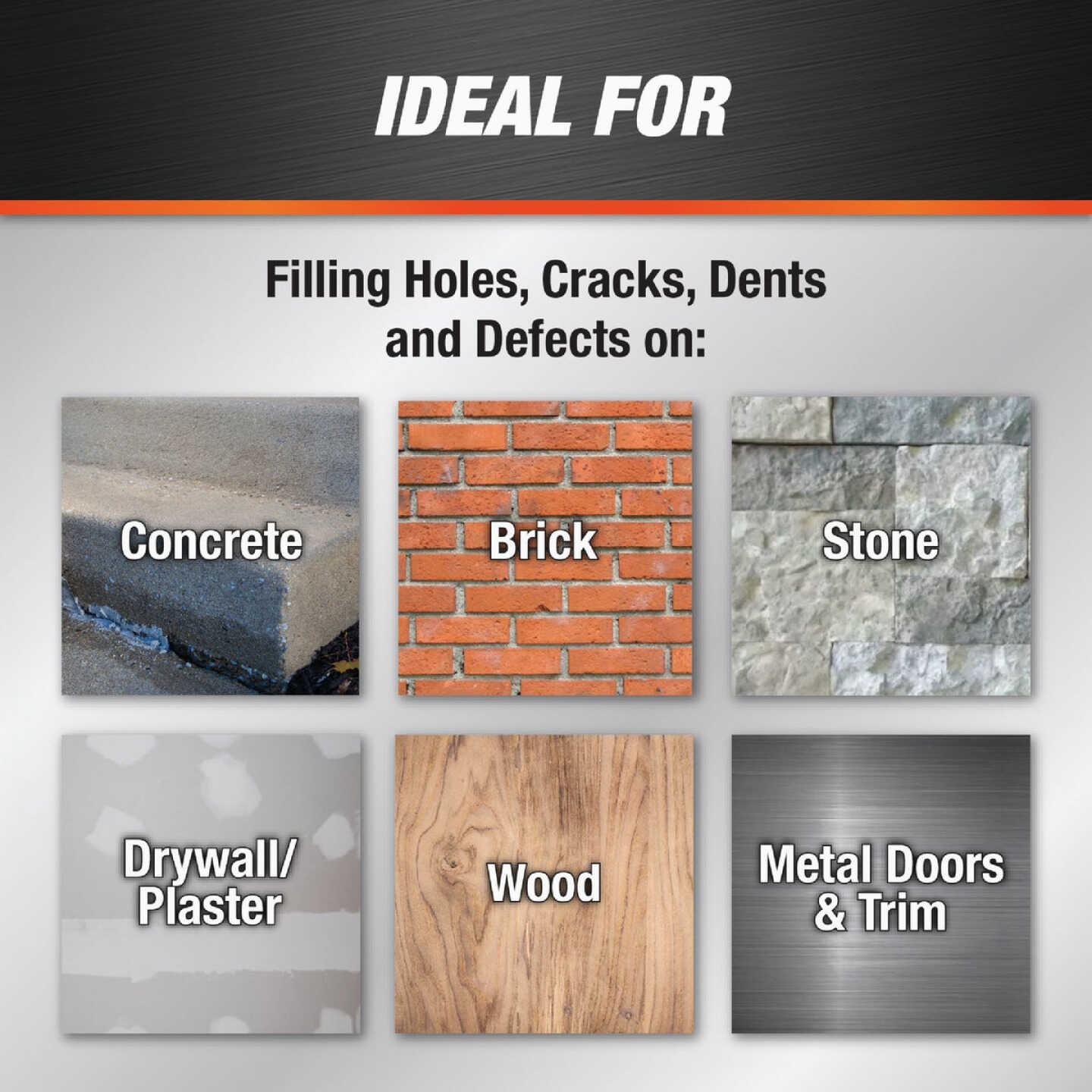 DAP 32 Oz. Phenopatch Concrete and Mortar Repair, Gray Image 4