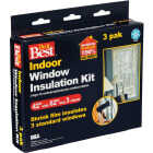 Do it Best 42 In. x 62 In. Indoor Shrink Film Window Kit (3-Pack) Image 1
