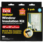 Do it Best 42 In. x 62 In. Indoor Shrink Film Window Kit (3-Pack) Image 2