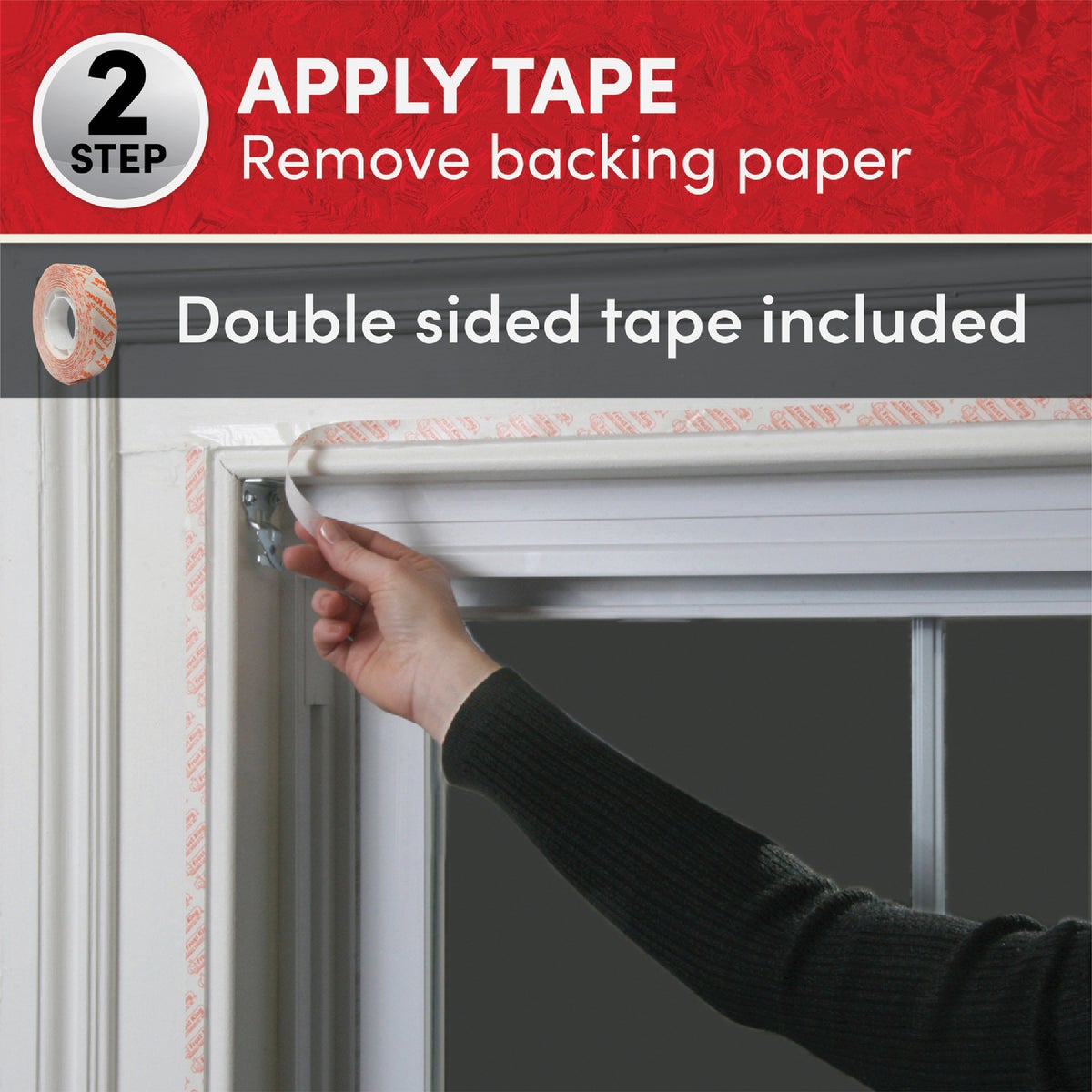 Do it Best 62 In. x 210 In. Indoor Shrink Film Window Kit Image 3