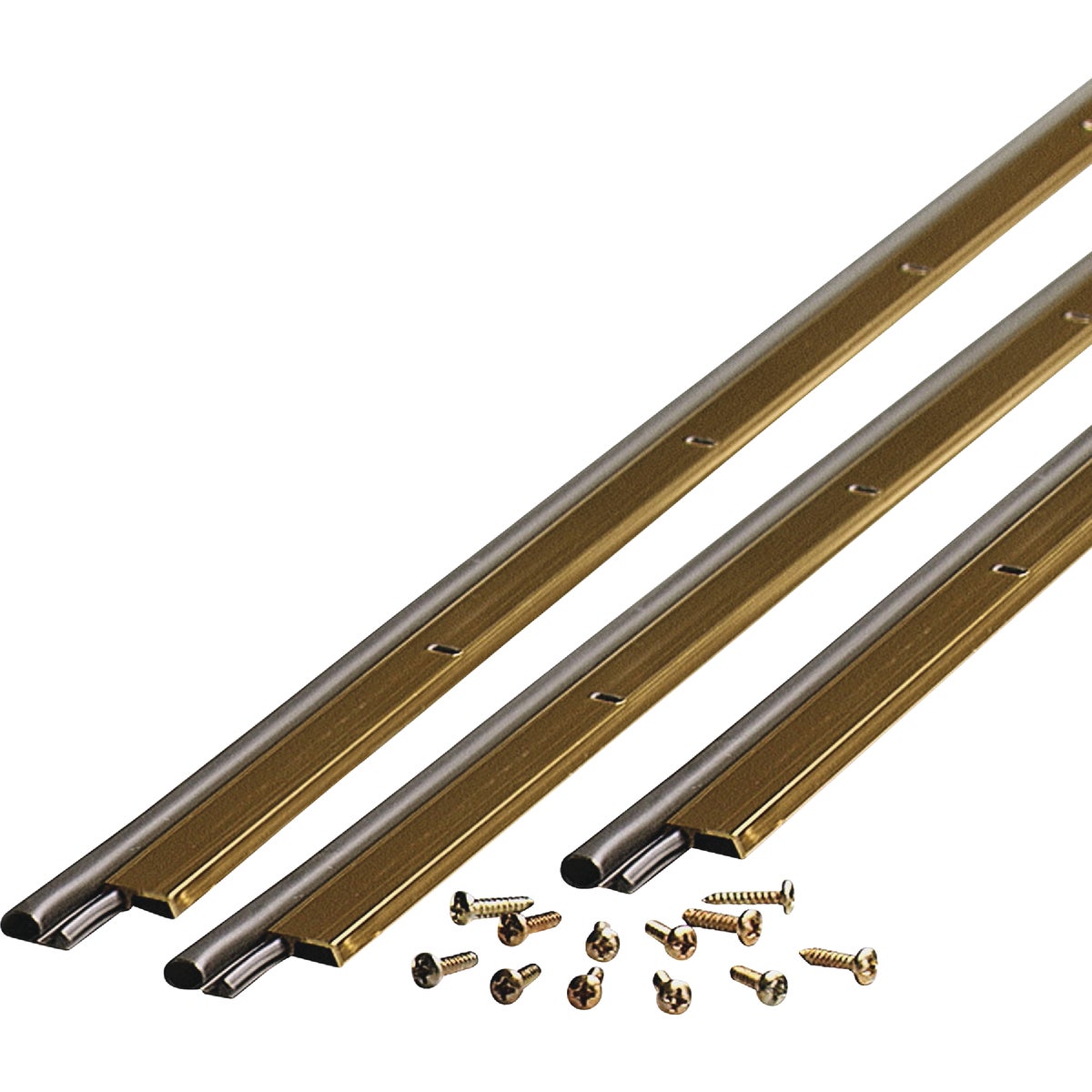M-D Building Products Gold Aluminum and Vinyl Screw-on Top and Sides Door Seal Kit Image 5