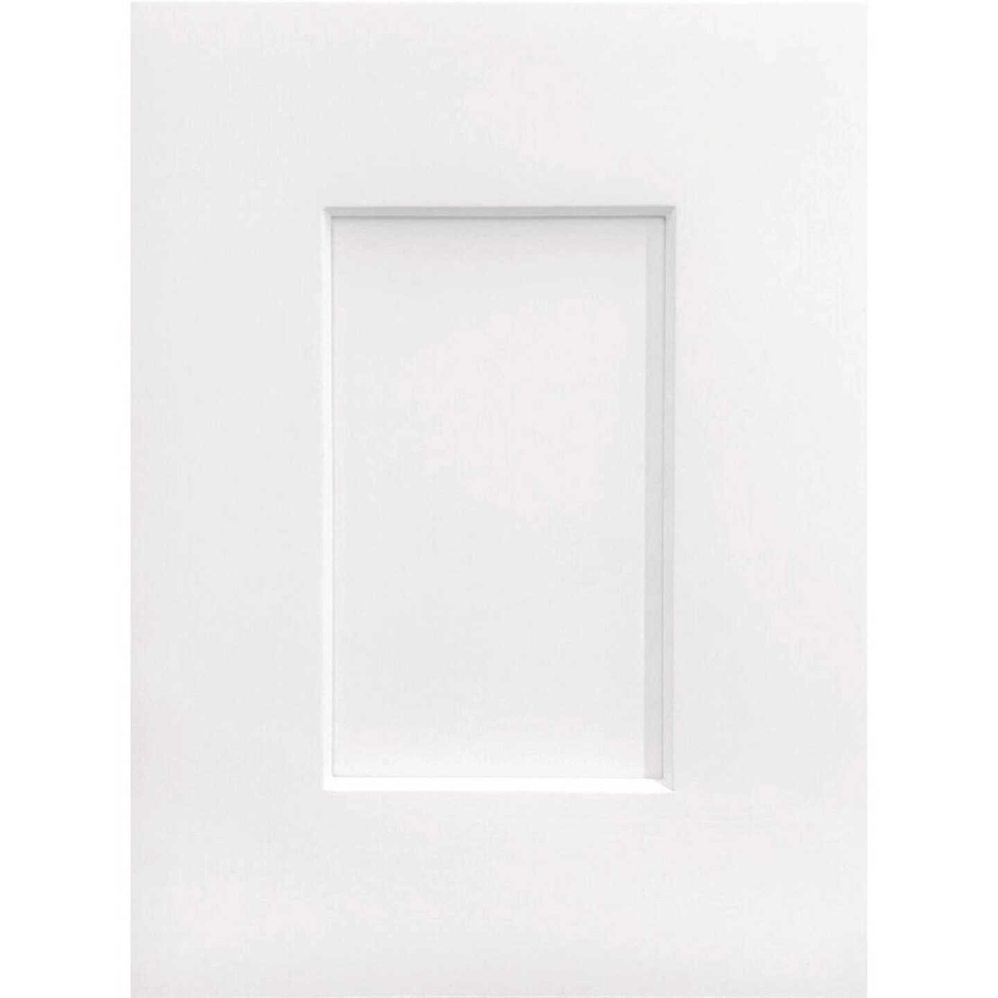 CraftMark Plymouth Shaker 18 In. W x 12 In. D x 30 In. H Ready To Assemble White Wall Kitchen Cabinet Image 2