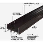 M-D Building Products 2 In. W. x 1.125 In. H. x 36 In. L. Vinyl Brown Door Bottom Image 2