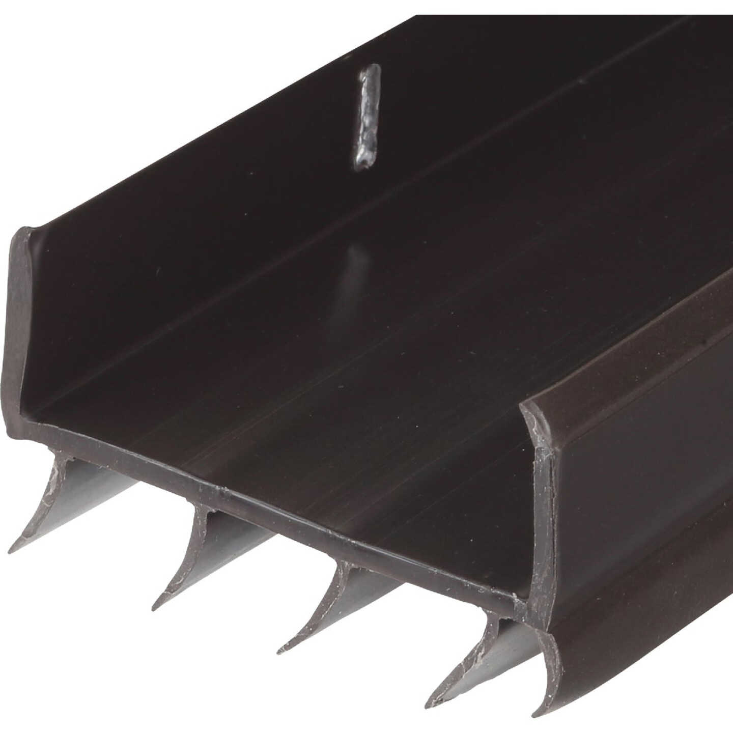 M-D Building Products 2 In. W. x 1.125 In. H. x 36 In. L. Vinyl Brown Door Bottom Image 6