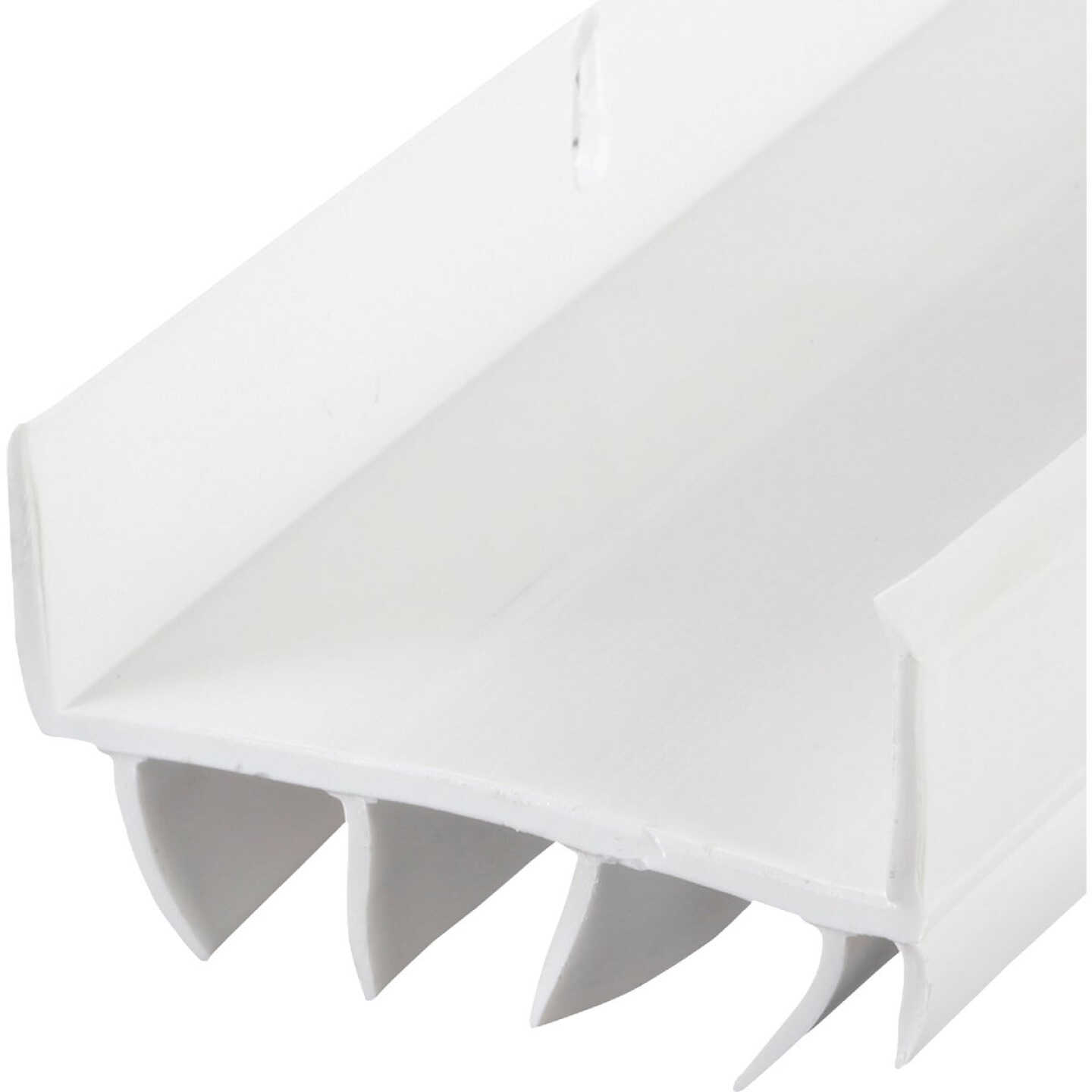 M-D Building Products 2 In. W. x 1.125 In. H. x 36 In. L. Vinyl White Door Bottom Image 6