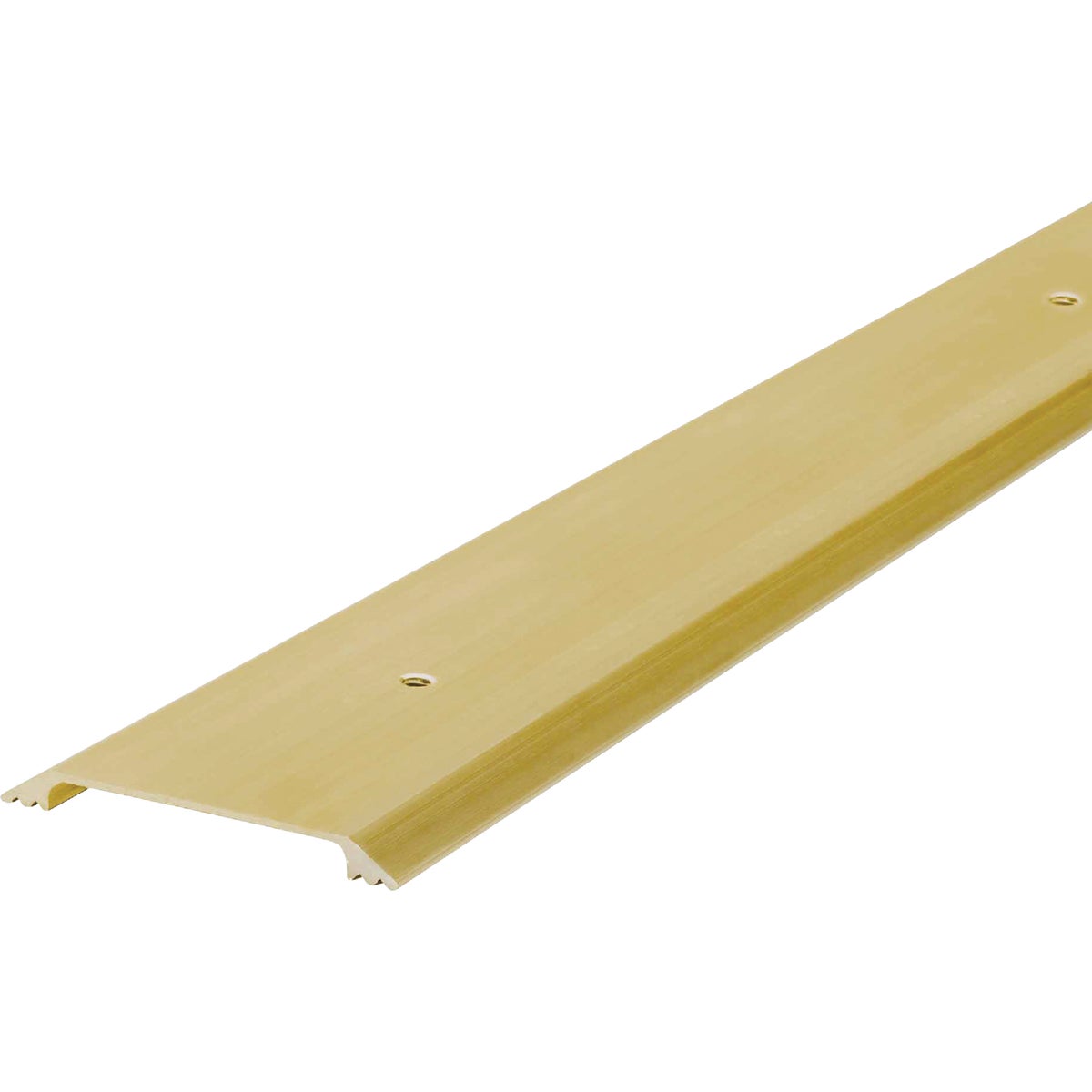 M-D Building Products 2-1/2 In. x 1/4 In. x 36 In. Gold Aluminum Flat Profile Threshold for Interior Doorways