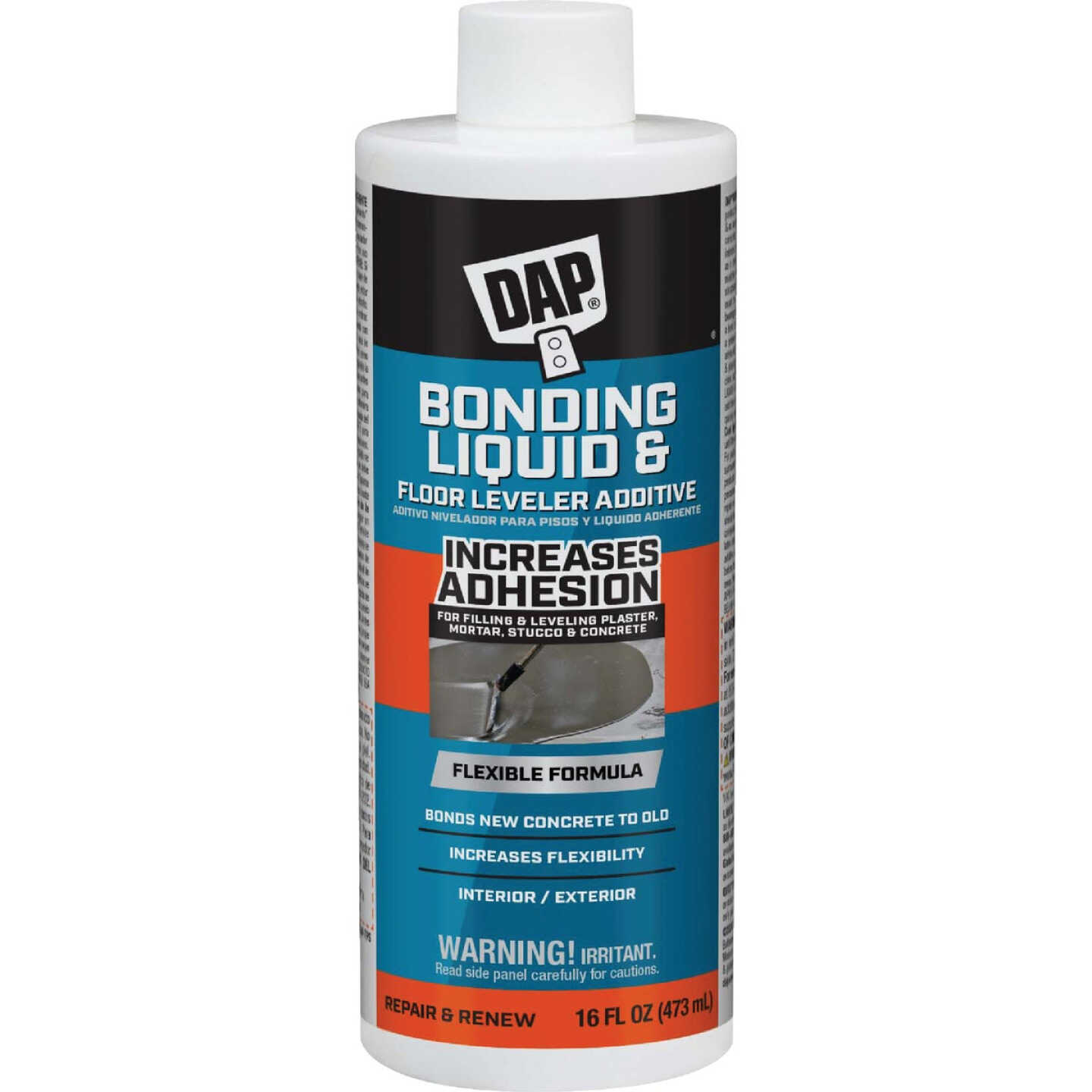Dap 1 Pt. Bonding Liquid & Floor Leveler Additive, White Image 1