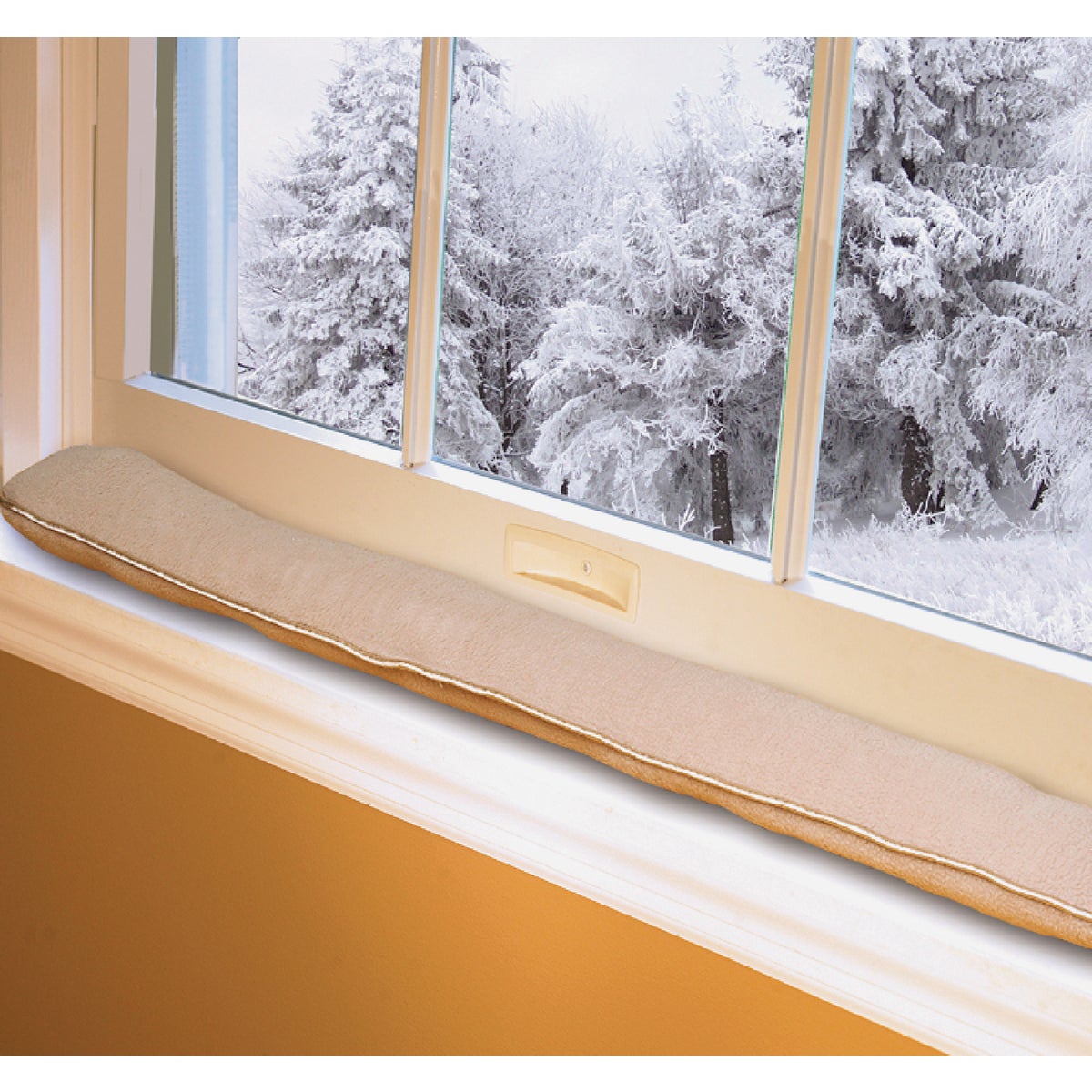 Frost King 36 In. Tan Draft Stop Cloth Seal Image 3