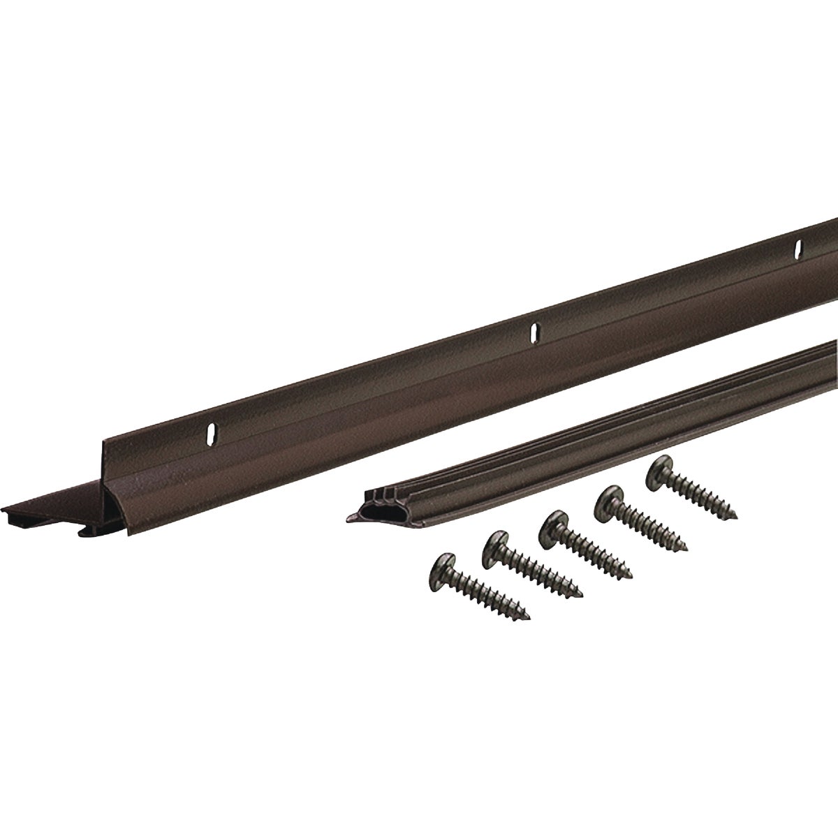 M-D Building Products Ultra 1.75 In. W. x 1.625 In. H. x 36 In. L. Aluminum Bronze Door Bottom