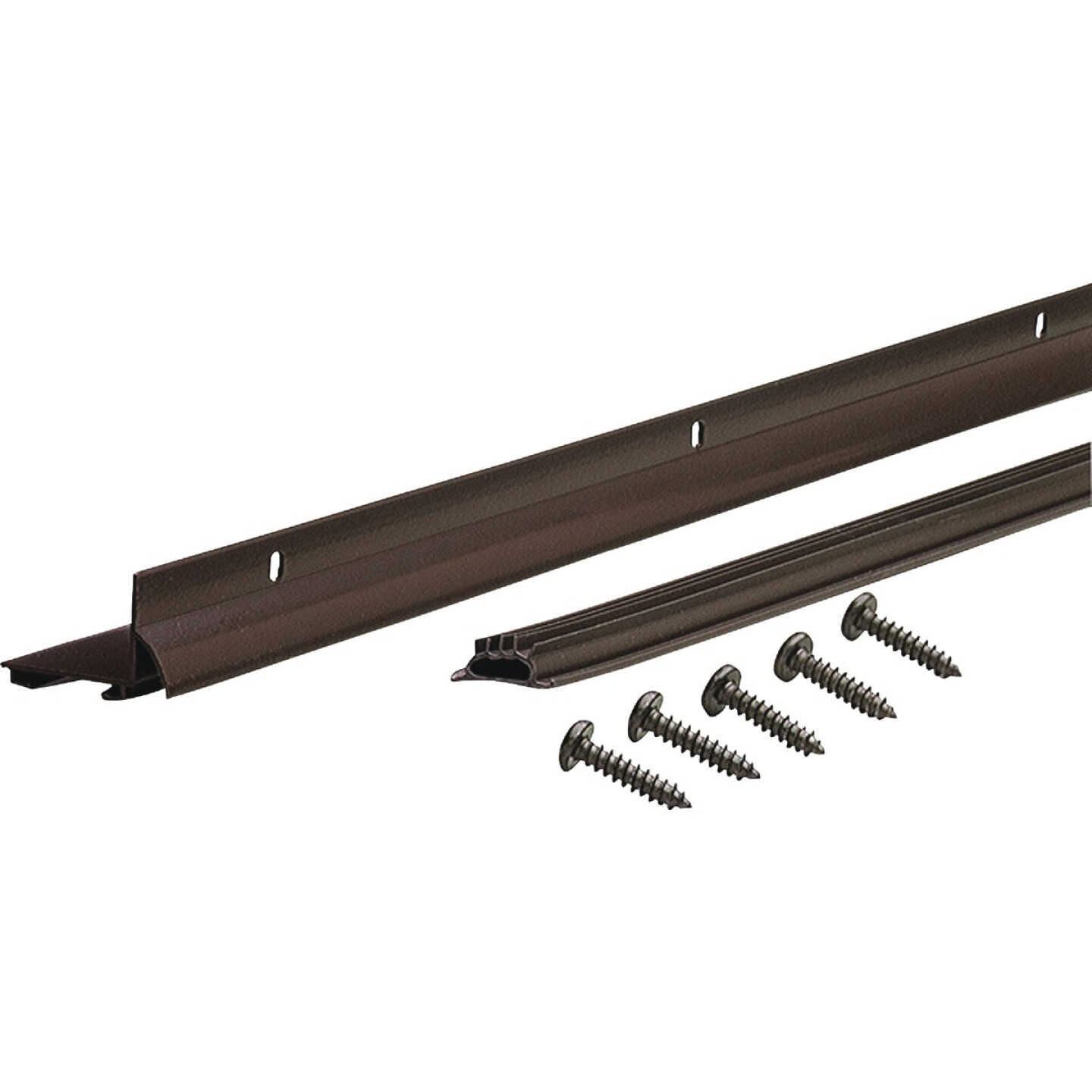 M-D Building Products Ultra 1.75 In. W. x 1.625 In. H. x 36 In. L. Aluminum Bronze Door Bottom Image 1