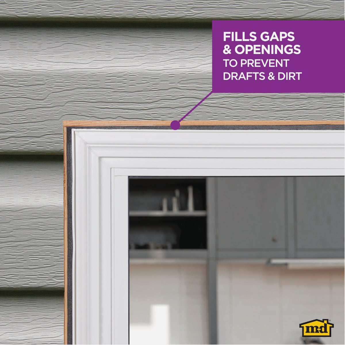 M-D Building Products 20 Ft. Gray Foam Backer Rod for Large 5/8 In. Gaps and Joints Image 3