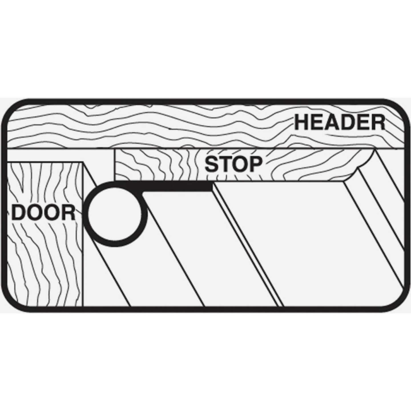 M-D Building Products 17 Ft. Brown Vinyl Gasket Weatherseal for Doors & Windows Image 3