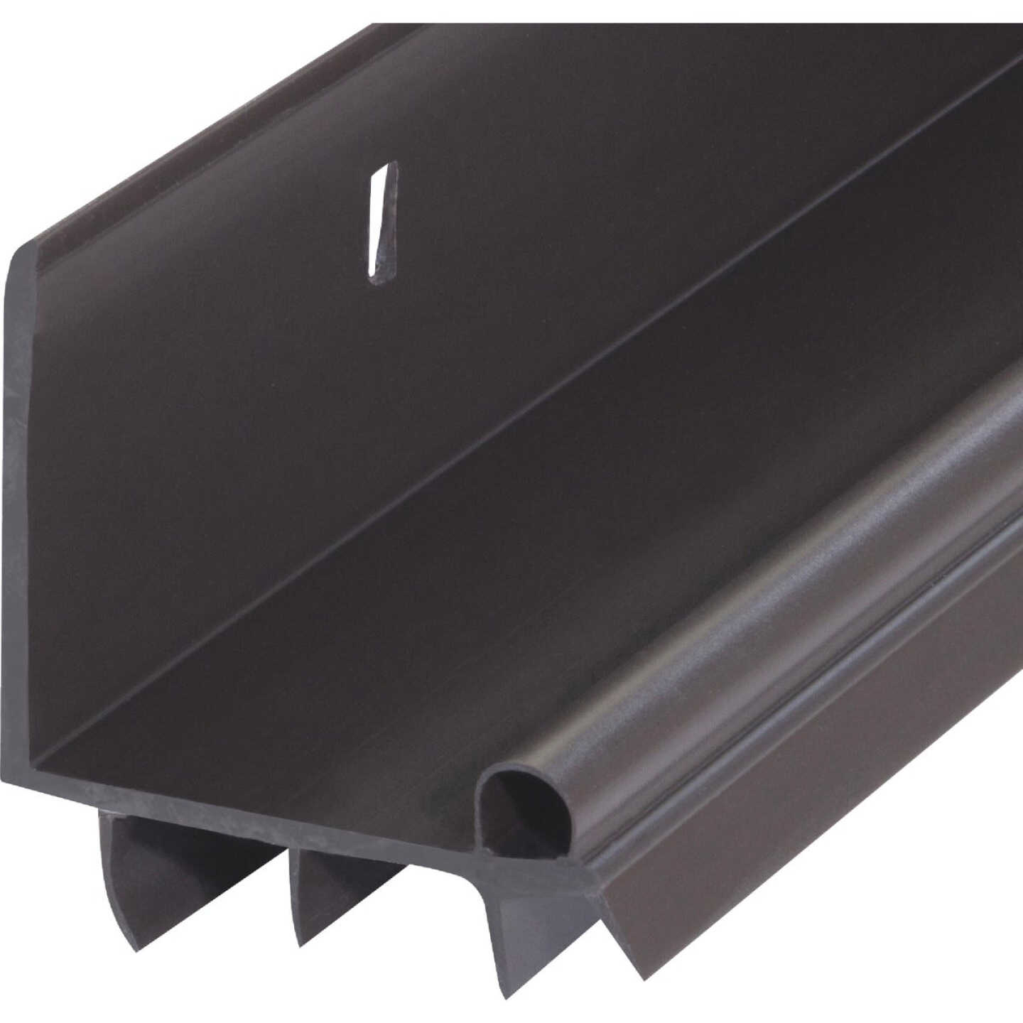 M-D Building Products 2 In. W. x 2 In. H. x 36 In. L. Vinyl Brown Door Bottom Image 6