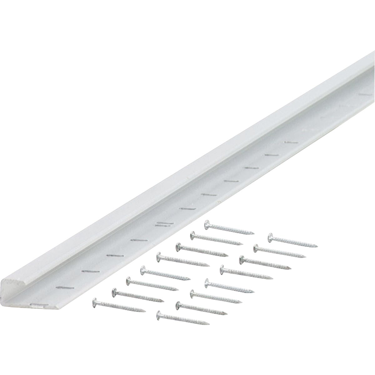 M-D Building Products 1/4 In. x 96 In. Satin Clear Moulding Cap with Nails Image 3