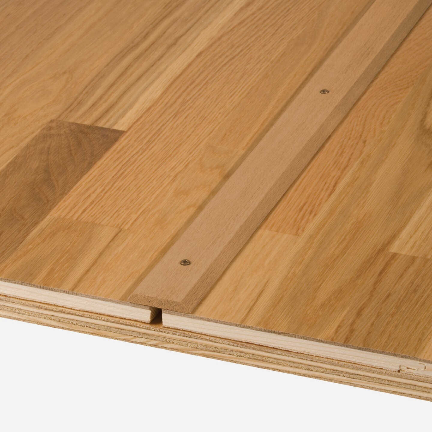 M-D Building Products 1-1/4 in. x 36 in. Unfinished Hardwood Seam Binder with Screws Image 2