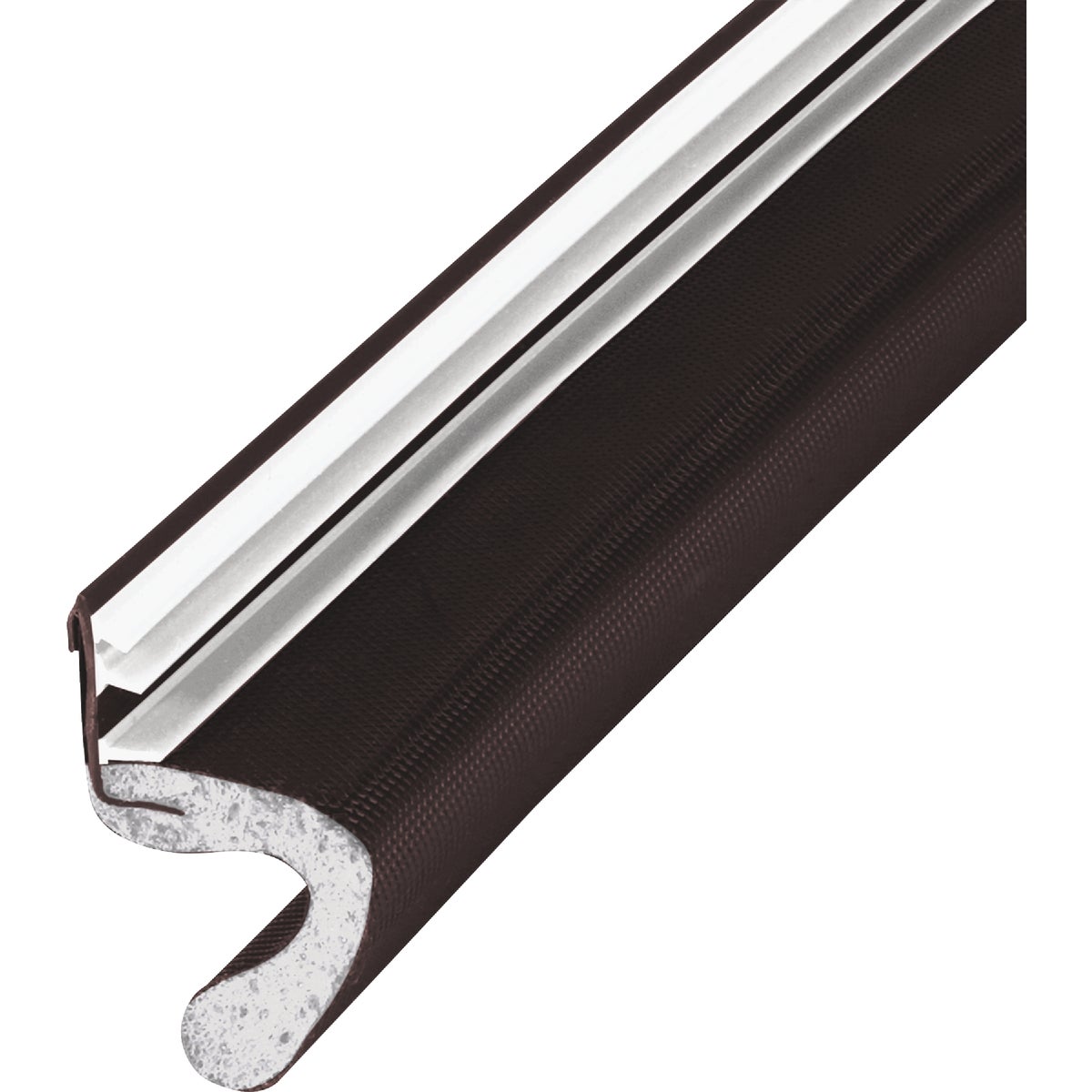 M-D Building Products 81 In. Brown Vinyl-coated Foam Top and Sides Door Seal for Doors with Kerf/Channel Image 8