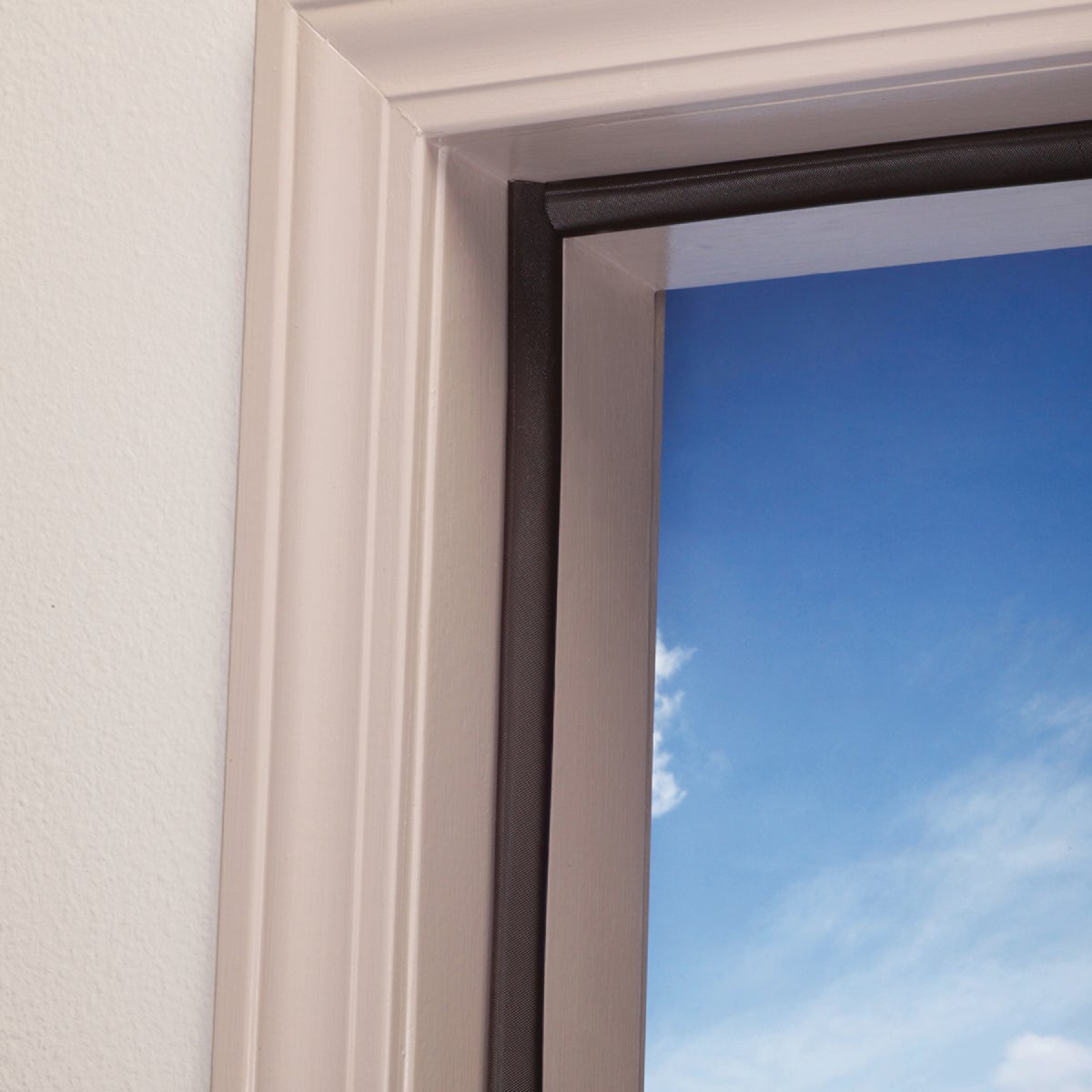 M-D Building Products 81 In. Brown Vinyl-coated Foam Top and Sides Door Seal for Doors with Kerf/Channel Image 6