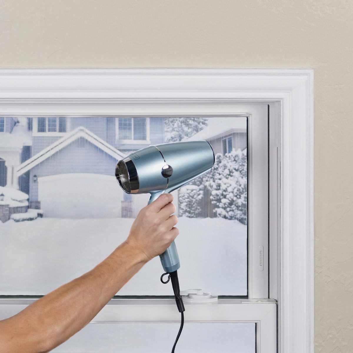 M-D Building Products Polar Block 42 In. x 62 In. Clear Plastic Window Insulation Kit Image 6