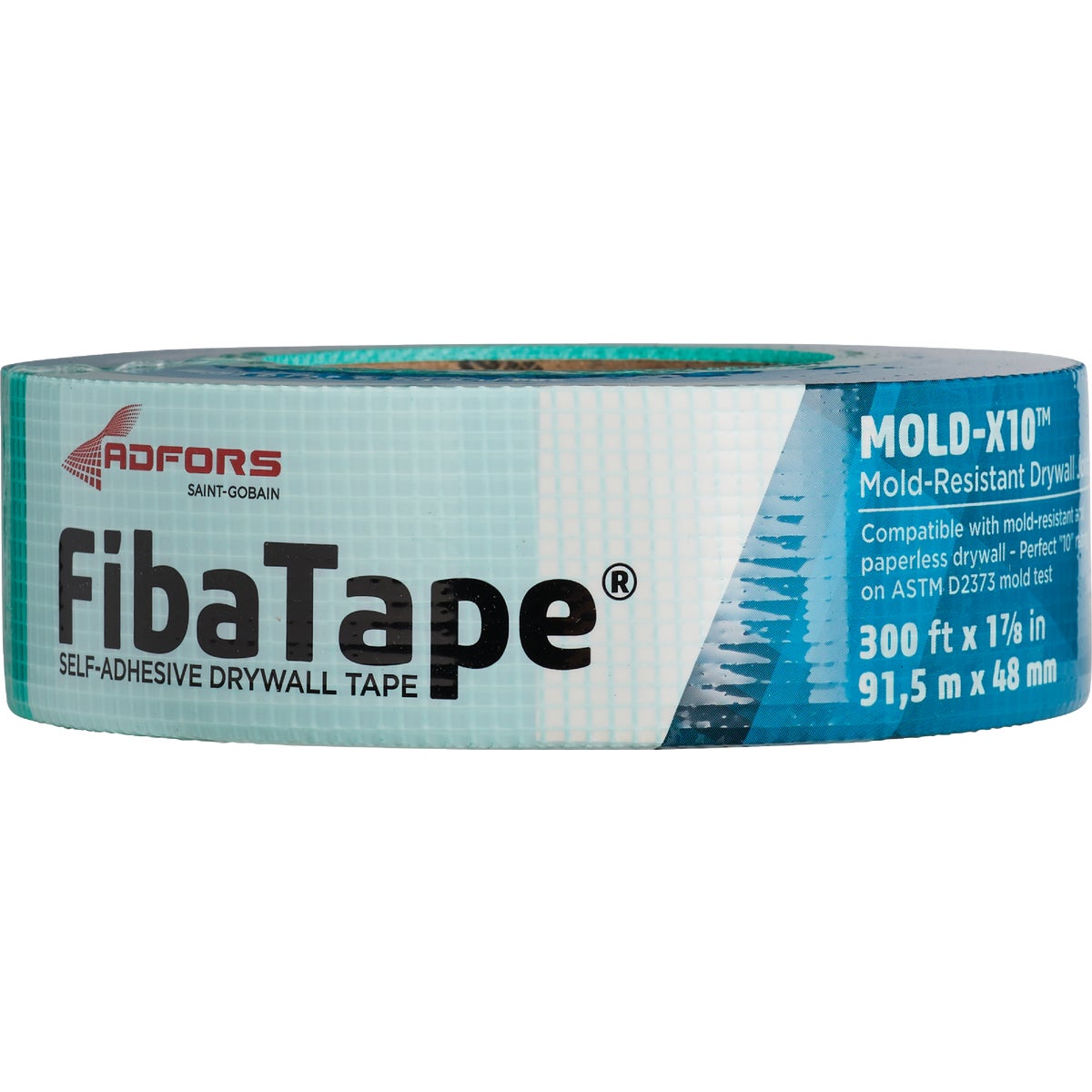 FibaTape Mold-X10 1-7/8 In. X 300 Ft. Mold & Mildew-Resistant Joint Drywall Tape Image 4