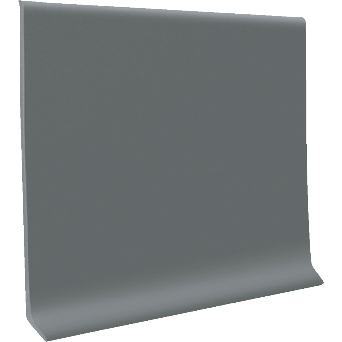 Roppe 4 In. x 120 Ft. Roll Dark Gray Vinyl Dryback Wall Cove Base