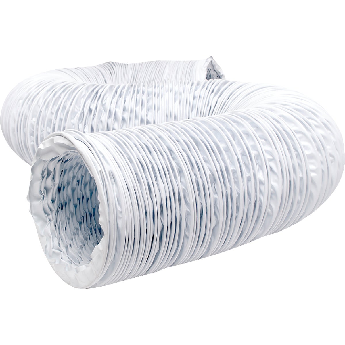 Dundas Jafine 4 In. Dia x 20 Ft. L White Vinyl Flexible Ducting Image 4