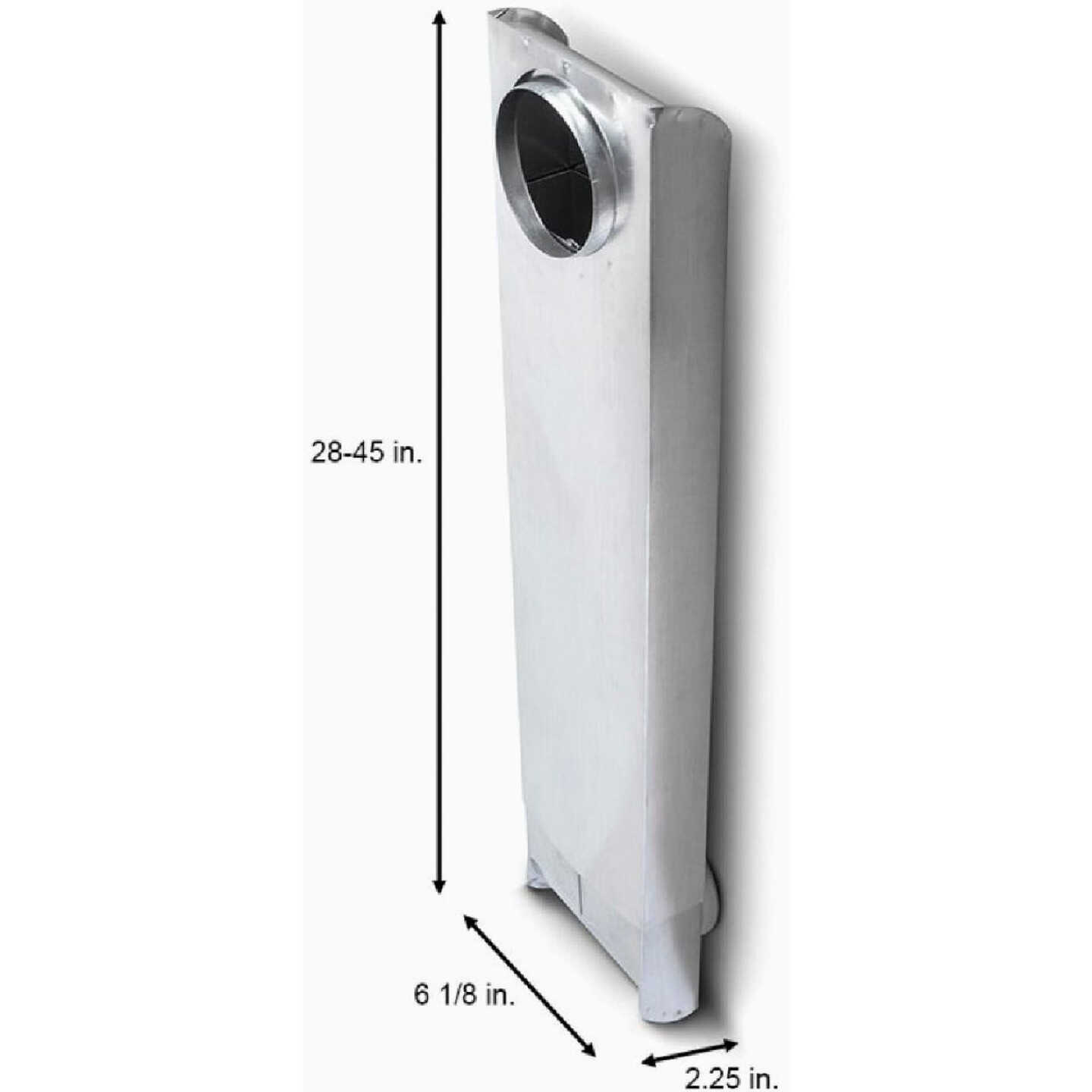 Dundas Jafine Space Saver 90 Deg Inlet/90 Deg Outlet 28 In. To 45 In. Adjustable Dryer Vent Periscope Image 4