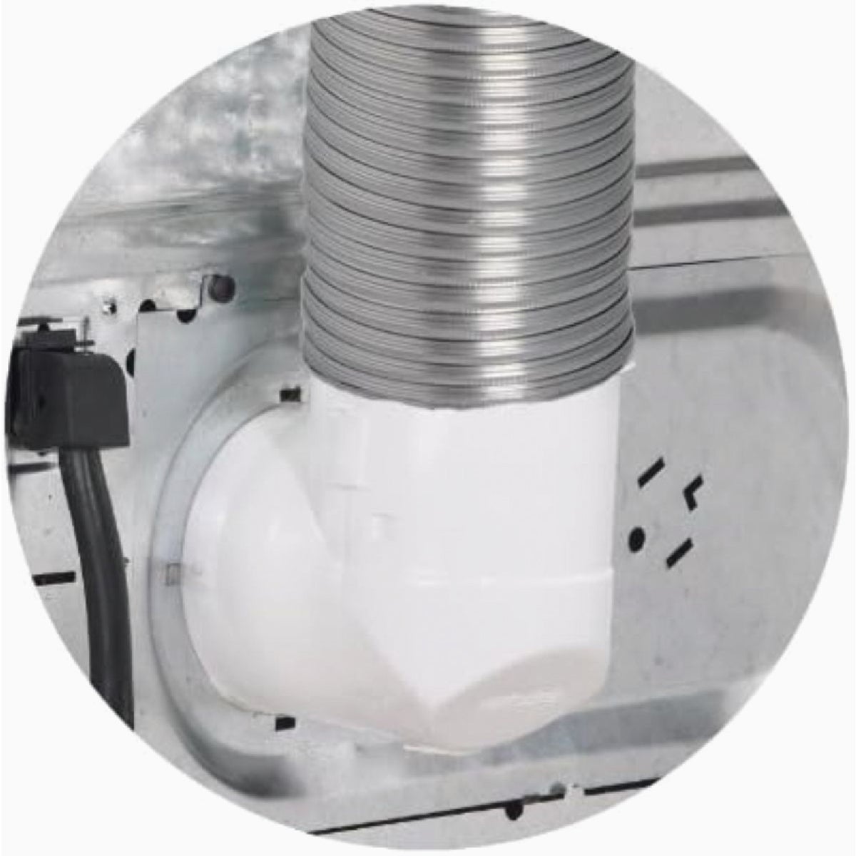 Dundas Jafine Semi-Rigid Aluminum Dryer Hose Kit (3-Piece) Image 3