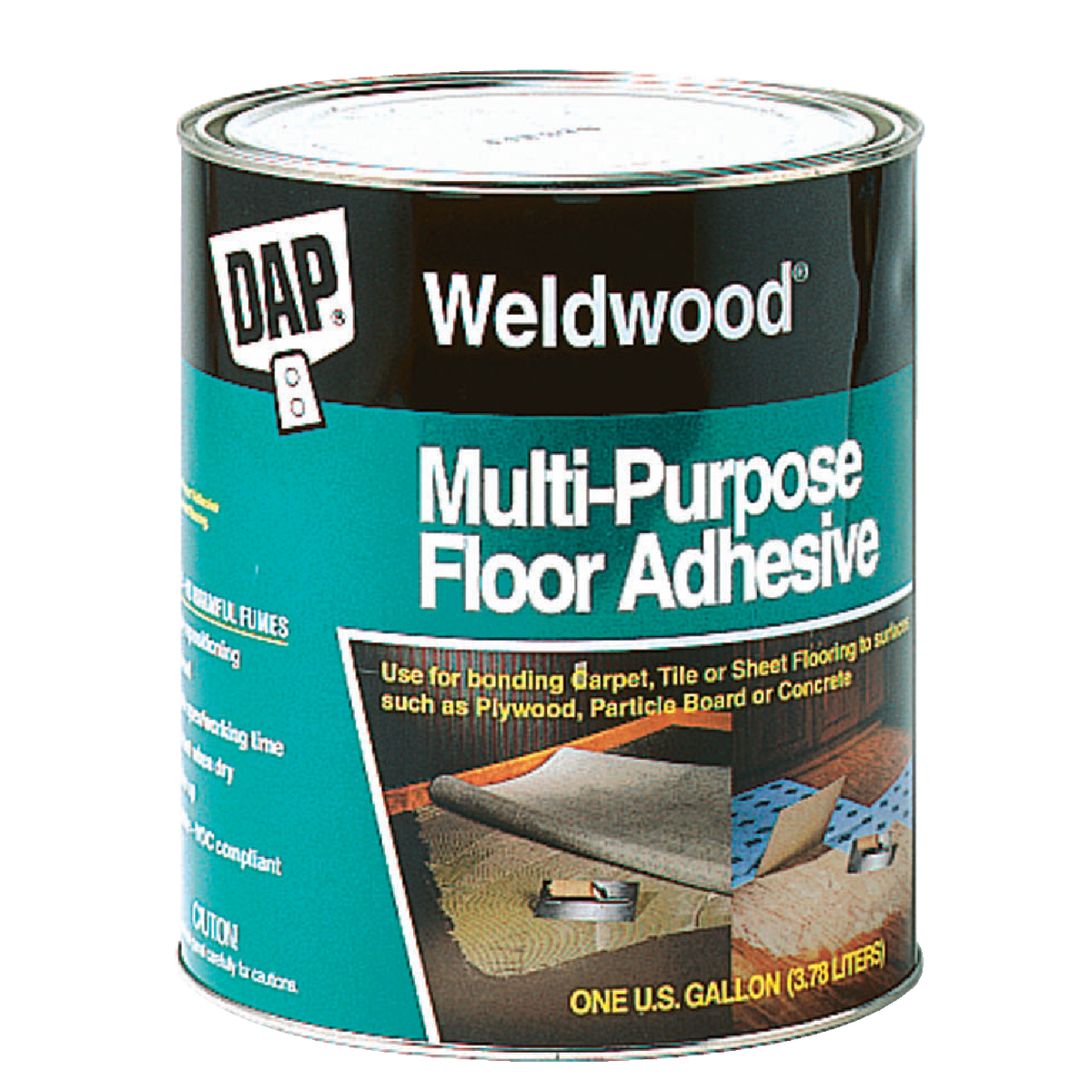DAP Weldwood Multi-Purpose Floor Adhesive, 1 Gal. 