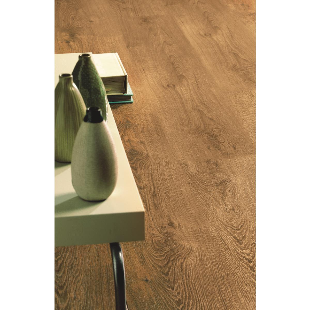 Balterio 8.0mm Laminate Flooring, Legacy Oak, 7 3/8-in W x 49 5/8-in L, 23.08 sq. ft./case