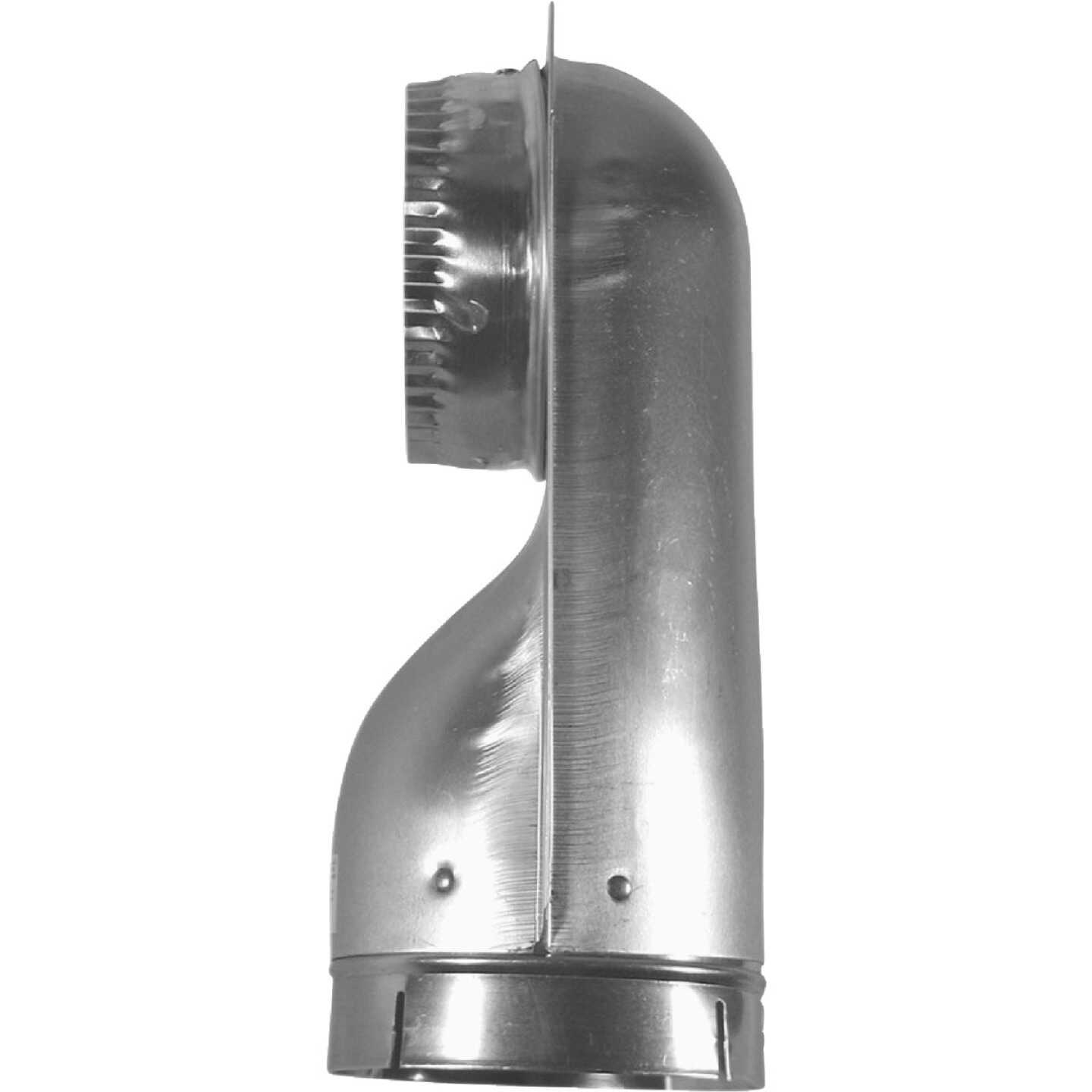 Builders Best 4-1/2 In. Heavy-Gauge Drawn Aluminum Wall Offset Dryer Elbow Image 3
