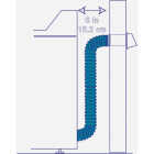 Builders Best Snap-Lock 4 In. x 6 Ft. Aluminum Semi-Rigid Dryer Duct Image 2