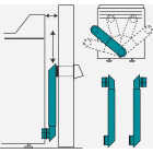 Builders Best 18 In. to 29 In. Adjustable Dryer Vent Periscope Image 2