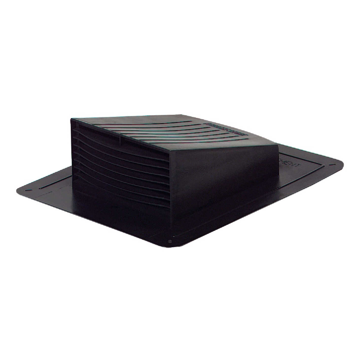 Dundas Jafine 4 In. Black Plastic Roof Vent Cap Image 1