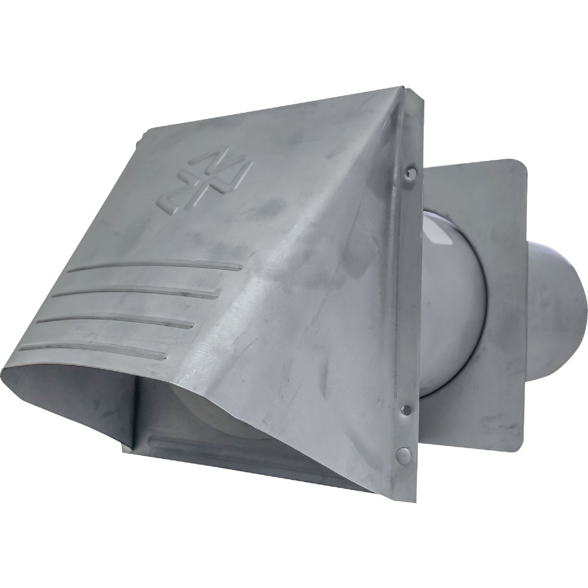 Builder's Best P-Tanium 4 In. Galvanized Wide Mouth Dryer Vent Hood Image 3