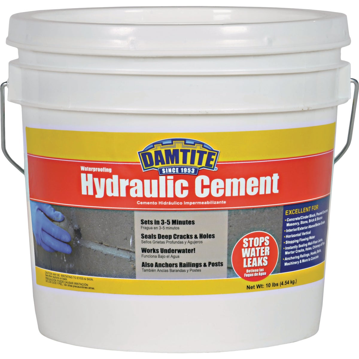 Damtite 10 Lb. Pail Hydraulic Cement