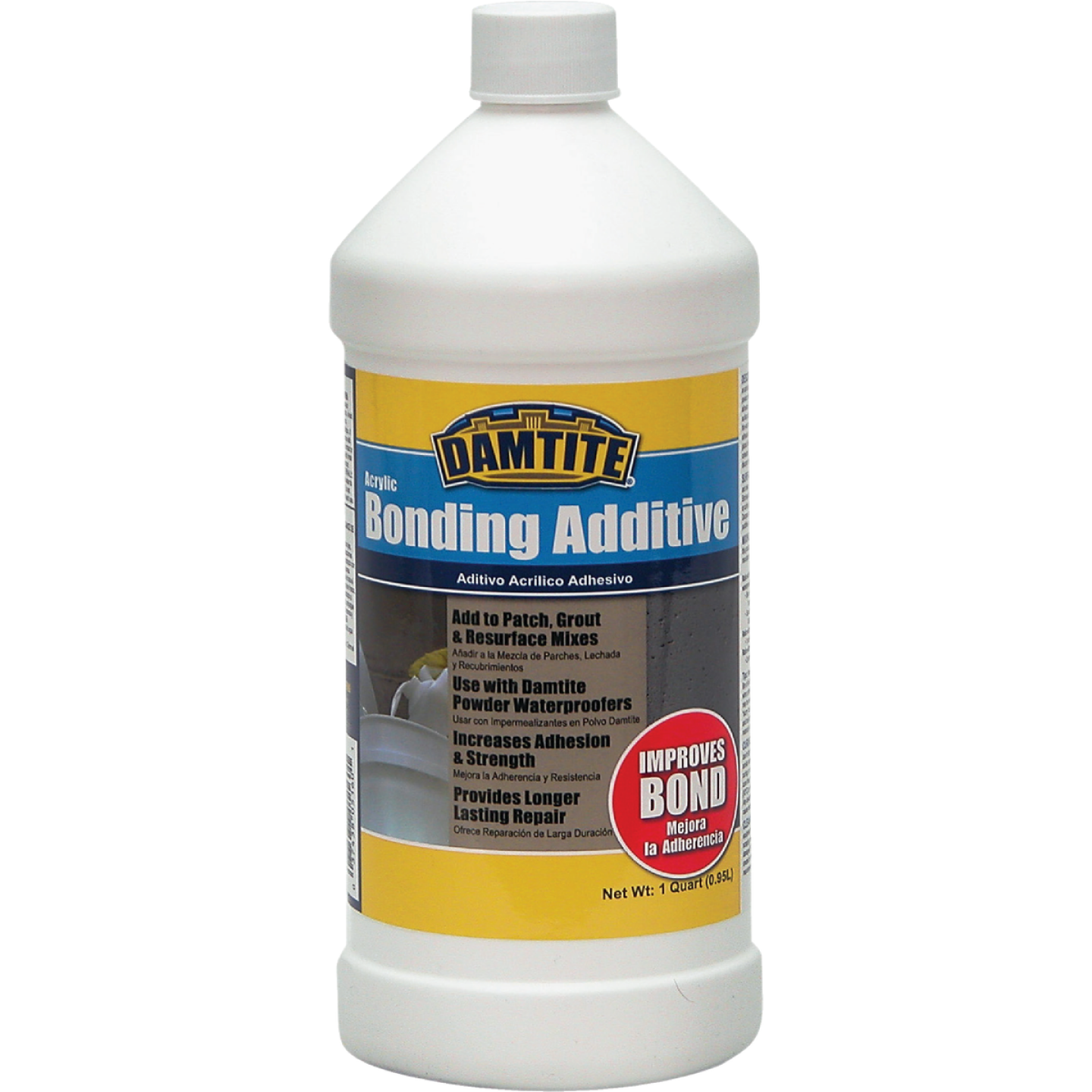 Damtite 1 Qt. Acrylic Concrete Bonding Additive Image 1