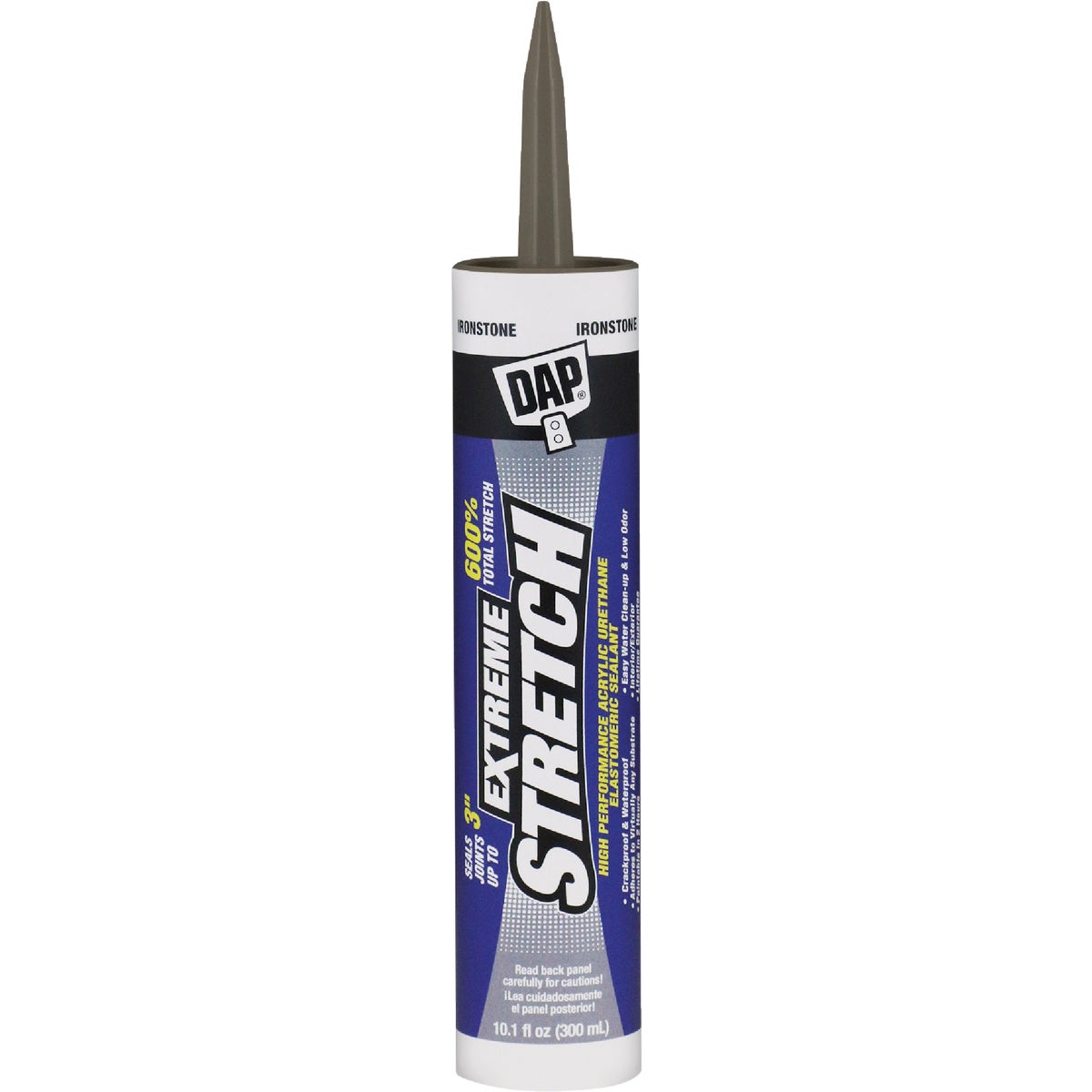 Dap Extreme Stretch 10.1 Oz. Iron Stone Acrylic Urethane Premium Elastomeric Sealant Image 1
