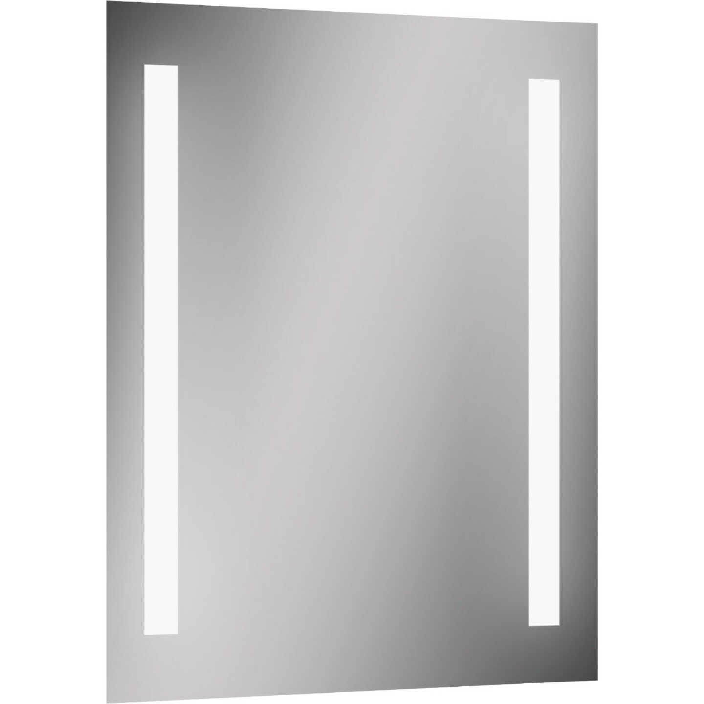 Lighted Impressions Maxx Frameless 20 In. W x 27-3/4 In. H Vanity Mirror with Two LED Light Strips Image 1