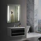 Lighted Impressions Maxx Frameless 20 In. W x 27-3/4 In. H Vanity Mirror with Two LED Light Strips Image 2