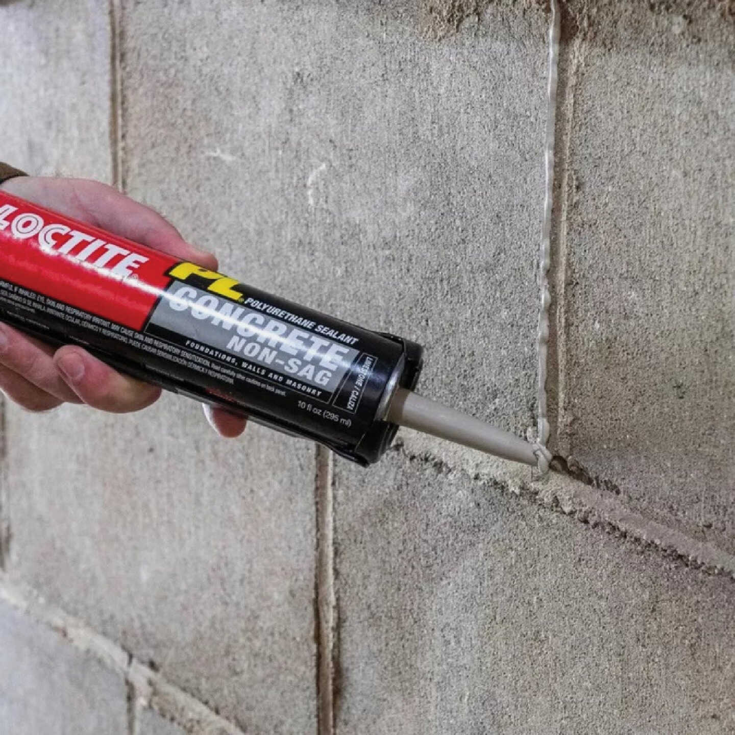 Loctite Pl 10.2 Oz Limestone Gray Concrete Sealant Image 2