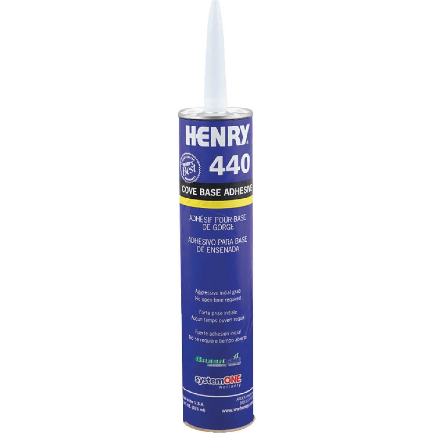 Henry Cove Base Adhesive, 11 Oz. Image 1