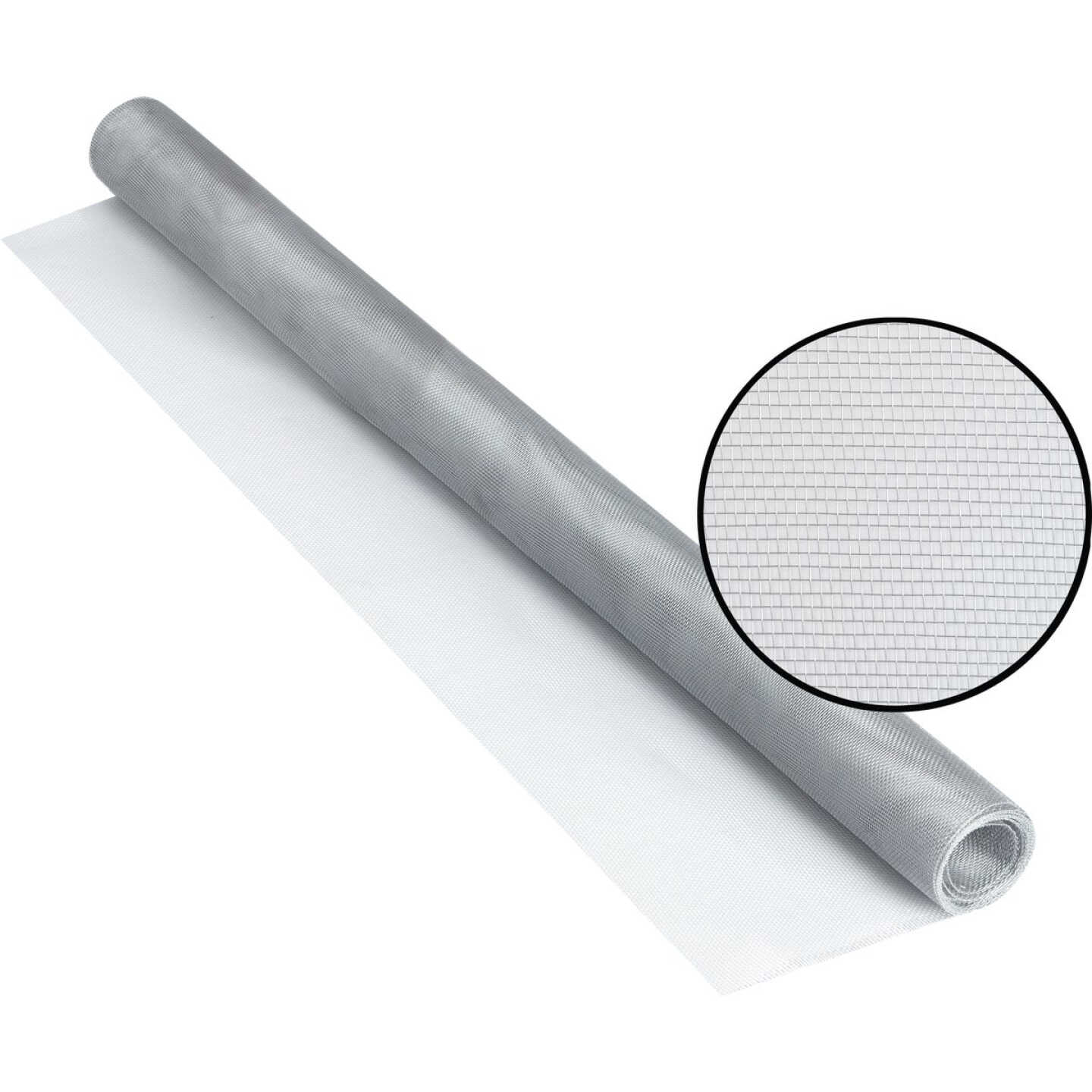Phifer 36 In. x 84 In. Brite Aluminum Screen Ready Rolls Image 1