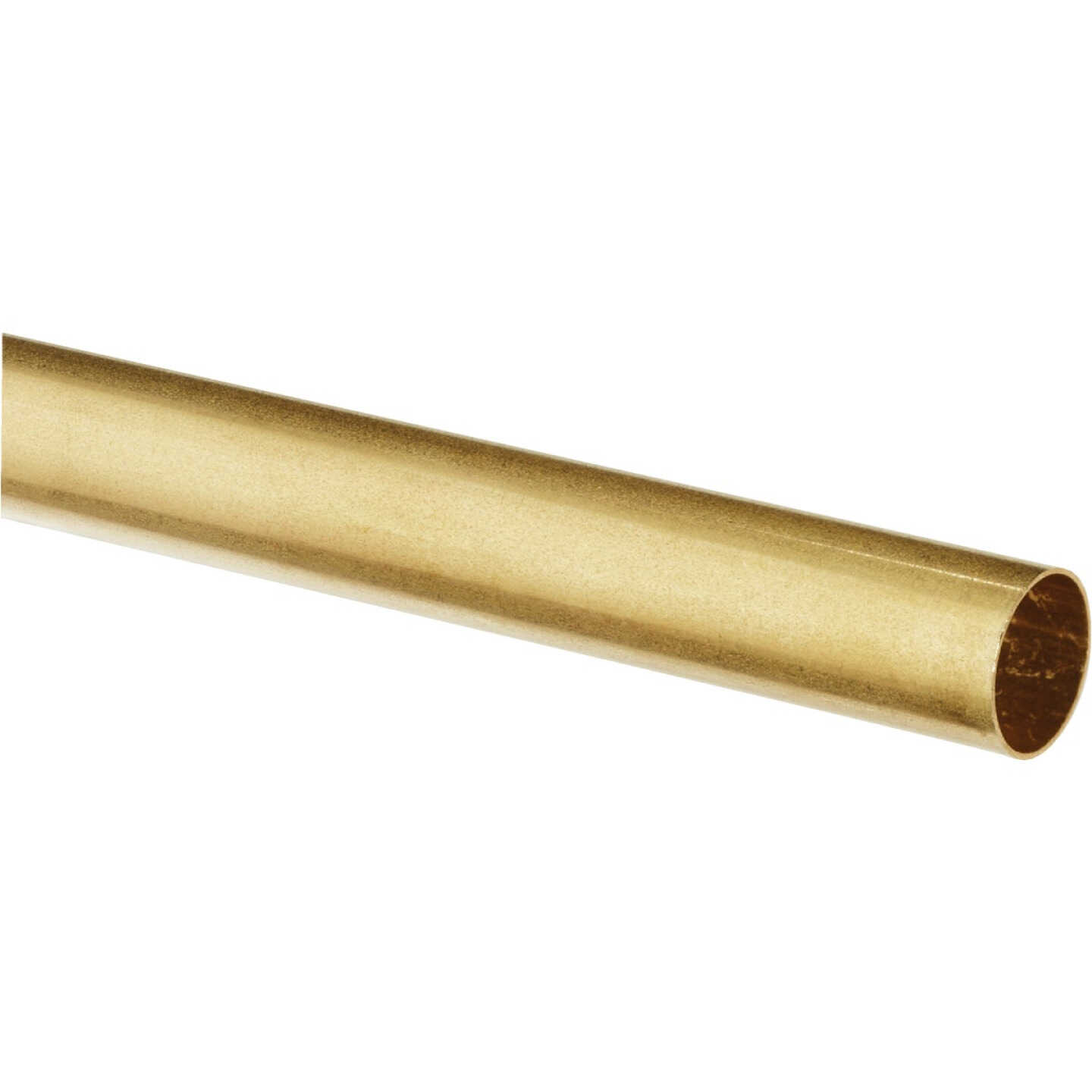 K&S Brass 11/32 In. O.D. x 1 Ft. Round Tube Stock Image 1